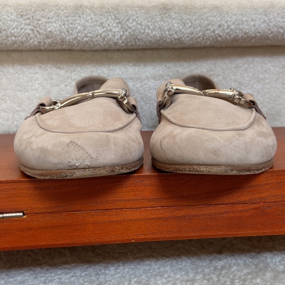 salvatore ferragamo nubuck leather loafers - Picture 9 of 16